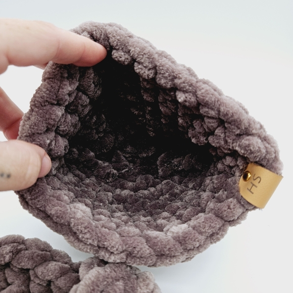 NEW TREND | soft chunky knit baby scarf & ear hat - Picture 4 of 4